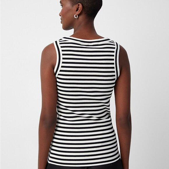 InWear Dagna Striped Ribbed Tank - XL - Picture 3 of 7